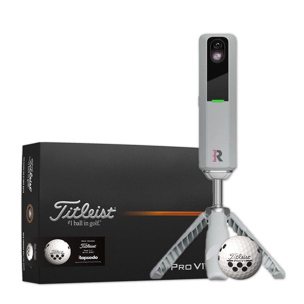 MLM2PRO Launch Monitor + 12 RPT Pro V1 Golf Balls Bundle | RAPSODO